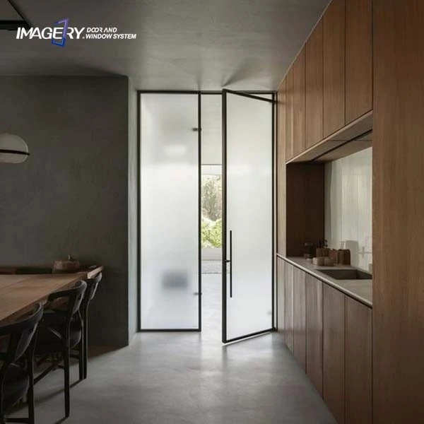 Extremely Narrow Frame Aluminium Casement Doors